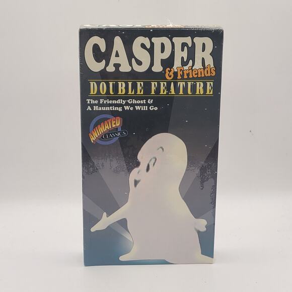 Casper & Friends Double Feature VHS 1996 Release **Buy 2 Get 1 Free** - Picture 1 of 3